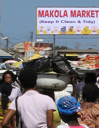 Makola Market day